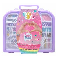 Glow Me Up - Estuche Para Hacer Pulseras Con Mostacillas Y Accesorios
