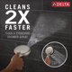 thumbnail image 2 of Delta Faucet ProClean Brushed Nickel Shower Head with Handheld, 2 of 3