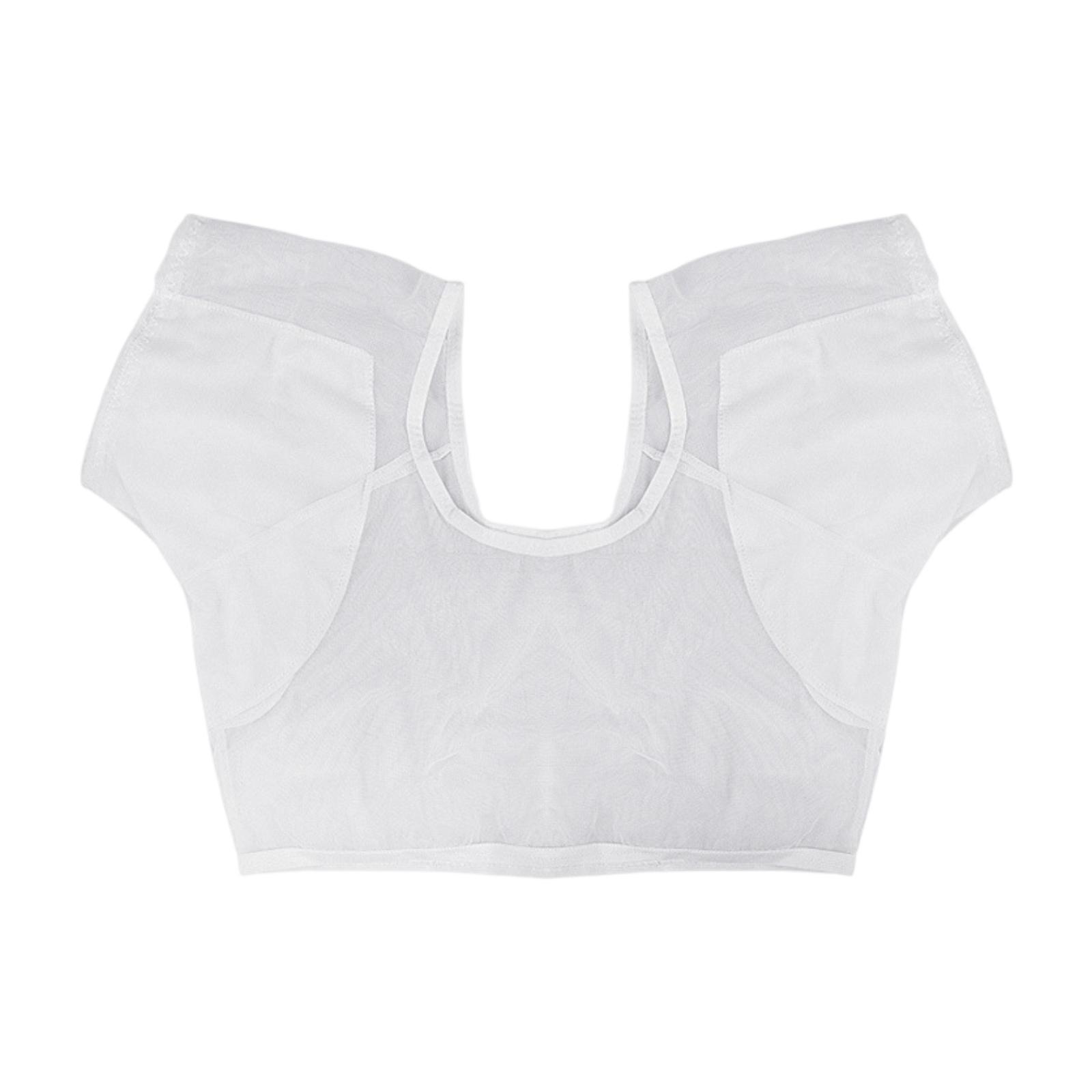 Ioensy - Chaleco Transpirable Y Elástico Para Axilas, Ideal Para Fitness, Para Mujer Y Niña, Talla M, Color Blanco