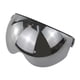 thumbnail image 4 of Reemplazo De Lente De Visera Abatible Para Cascos De Motocicleta De 3 Botones Plateado, 4 of 5