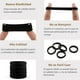thumbnail image 2 of 100 Pcs Ligas Para Cabello Elásticas, Donas Para El Cabello Mujer, Scrunchies Para Cabello Sin Costura, Lazos De Pelo De Algodón Para Coleta, Accesorios Para El Cabello Para Niña (marrón), 2 of 5