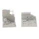 thumbnail image 4 of 1/35 Soldado Militar Campo De Batalla Base Ciudad Ruinas Pared Modelo Guerra Escena Modelo, 4 of 5