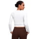 thumbnail image 2 of Remera CRZ YOGA Softembrace de Manga Larga Cuello Redondo Blanca Talle S, 2 of 6