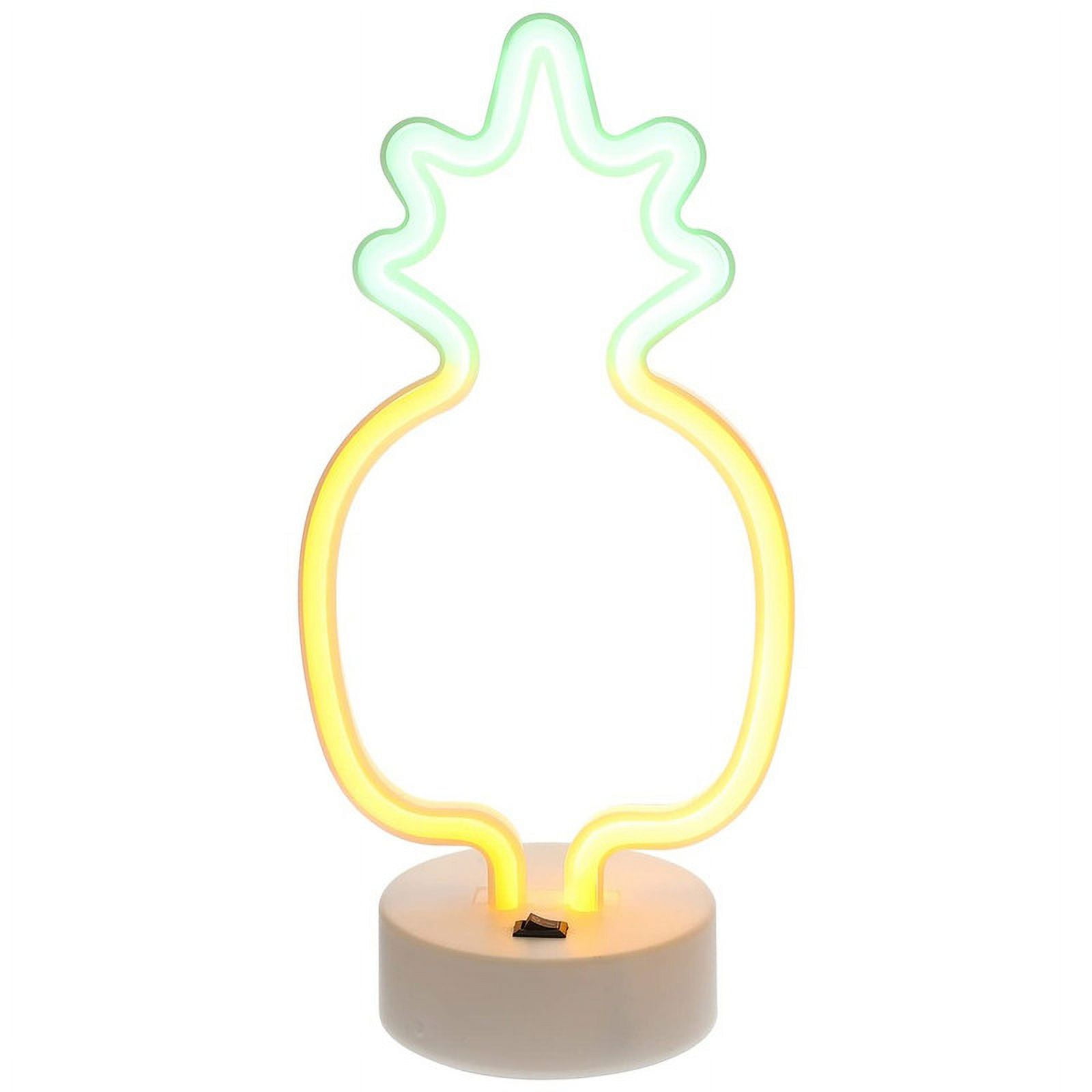 Genérico - Lampara Piña Led Neon Fiesta Decoracion Habitacion Lau