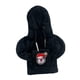 thumbnail image 4 of Funda de perilla de palanca de cambios automotriz de Navidad, funda con capucha, decoración de Navidad, Protector de engranaje de perilla divertido Cabeza de Papá Noel negro, 4 of 5