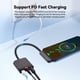 thumbnail image 3 of Nubia RedMagic Adaptador 2 en 1 USB C a Auriculares 3,5 mm, 3 of 3