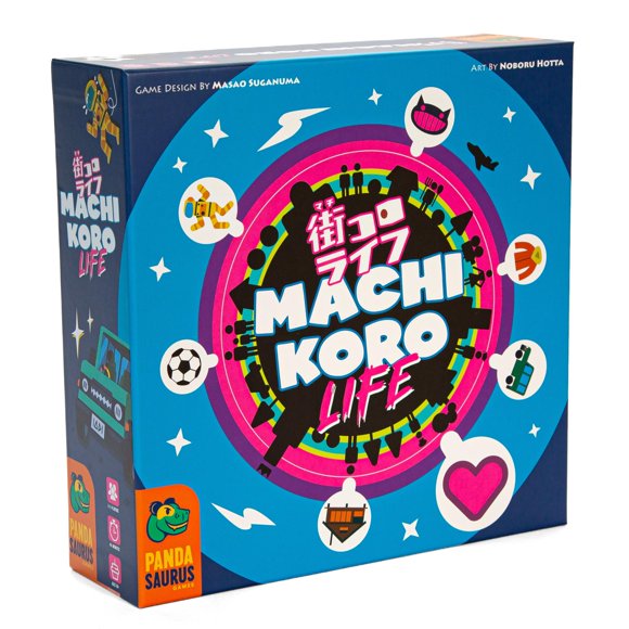 Juego de mesa Pandasaurus Games Machi Koro Life 10+