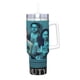 thumbnail image 2 of Servicio de Jurado Vaso aislado de acero inoxidable con asa, diseño temático, regalo para familia, amigos y fans; incluye pajita y encaja en el portavasos estándar, 40 oz, 2 of 6