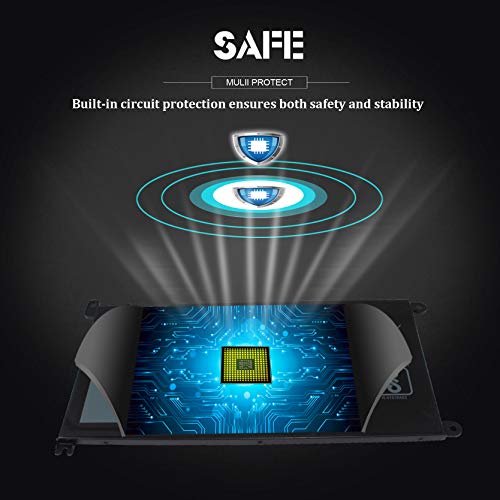 Ecrm - Wdx0r 42wh Batería Para Laptop Dell Inspiron 13 15 5000 7000 Series 5368 5378 5379 7368 7378 5565 5567 5568 5570 5578 7579 7569 P69g001 P58f P58f001 P75f P66f P69g 3crh3 T2jx4 Fc92n Cymgm Pc Notebook.