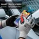 thumbnail image 3 of Guantes de trabajo de seguridad MANUSAGE ultrafinos grises talla M, 12 pares, 3 of 6