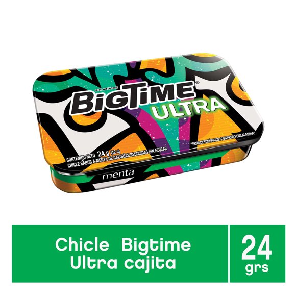 Chicle Bigtime Ultra, 24 g