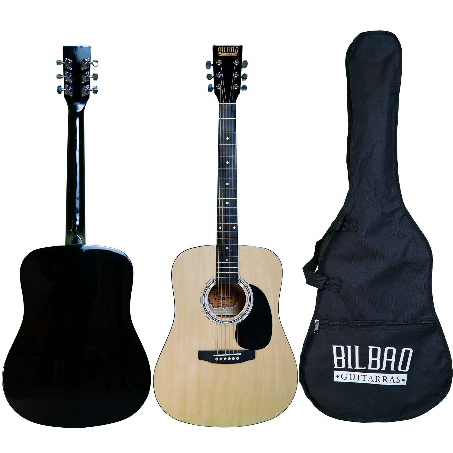 Guitarra Acústica Bilbao Bil-41-Nt + Funda