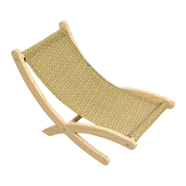 Sillón Para Gatos, Silla Columpio De Madera, Hamaca Para Gatos, Cama Para Perros, Cachorros, Gatos De Interior, Esterilla De Refrigeración L