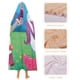 thumbnail image 4 of Nella la Princesa Caballero Manta Capa con Capucha Anti-Bolitas, Manta de Lana Ártica Suave, Manta Portátil de Felpa Ligera y Lujosa, Poncho para Siesta en Casa y Oficina, 100*130cm, 4 of 6