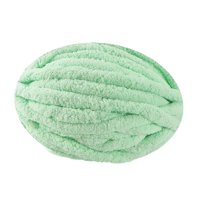 Bothyi - Hilo Grueso Y Grueso De Poliéster Para Tejer Mantas Y Alfombras, Color Verde Claro