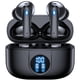 thumbnail image 1 of VEATOOL P91 Auriculares Inalámbricos, Auriculares Bluetooth V5.4 Estéreo con Micrófonos de Cancelación de Ruido, 60 Horas de Reproducción, Estuche Mini con Pantalla LED Dual, 1 of 7