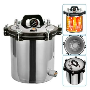 Klinik - Esterilizador Autoclave 18 Lts Vapor Acero Inox Grado Médico