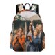thumbnail image 1 of Resumen-theme Backpack, Campus style schoolbag Bookbag with Adjustable Shoulder Straps And Large Zip Compartment, Unisex Travel Bags.42x30x15cm, 1 of 6