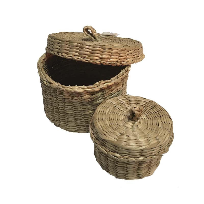 Bric - Cestas Set De 2 Fibras Naturales