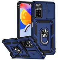 Estuche Gangxun Para Xiaomi Redmi Note 11 Pro 4G/5G, Soporte Giratorio 360°, Estilo Mecánico Y Magnético