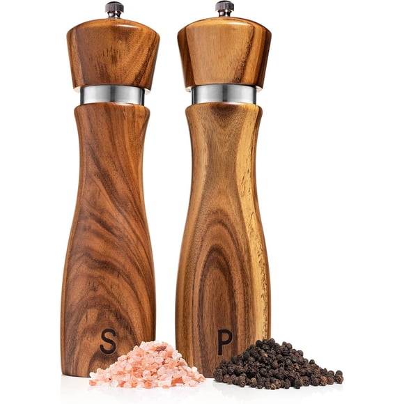 Molinillos de Sal y Pimienta Gennua Kitchen, 2 Piezas