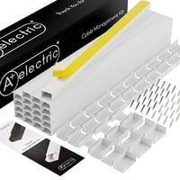 Cable Hider A+ Electric 315 - Funda Para Tv Y Escritorio, Color Blanco