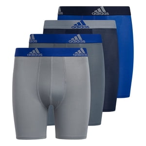 Calzoncillo Tipo Bóxer Adidas Youth Performance Para Niños, Paquete De 4 Unidades