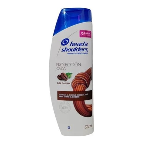 Head & Shoulders - Shampoo Protección Caída Con Cafeína Control Caspa.