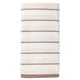 thumbnail image 1 of REGALWOVEN 1 Paquete Toalla de Baño de Algodón a Rayas, Ultra Suave y Altamente Absorbente para Baño, Hotel, Spa Blanco 55" x 28", 1 of 6