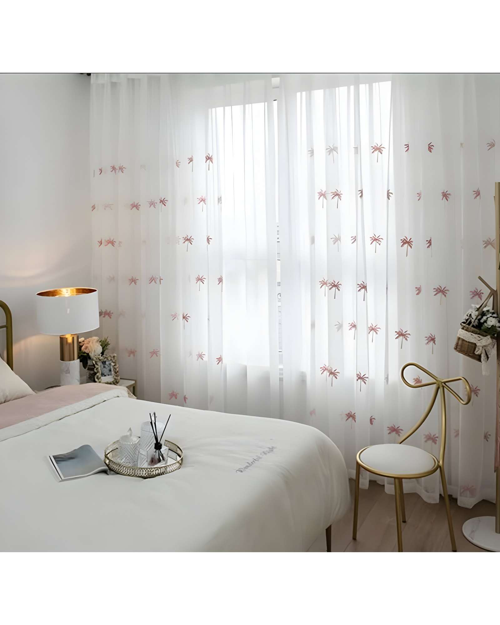 Genérico - Juego De Visillosl Avandas 140X230 Cm 2 Paños