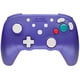 thumbnail image 1 of Control inalámbrico Retro Fighters BattlerGC azul y morado, 1 of 6