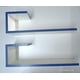 thumbnail image 1 of SET DE 2 REPISAS MODELO C BORDE AZUL, 1 of 2