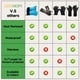 thumbnail image 2 of Guante para horno GEEKHOM BBQ de silicona impermeable de 13,7", 2 of 8