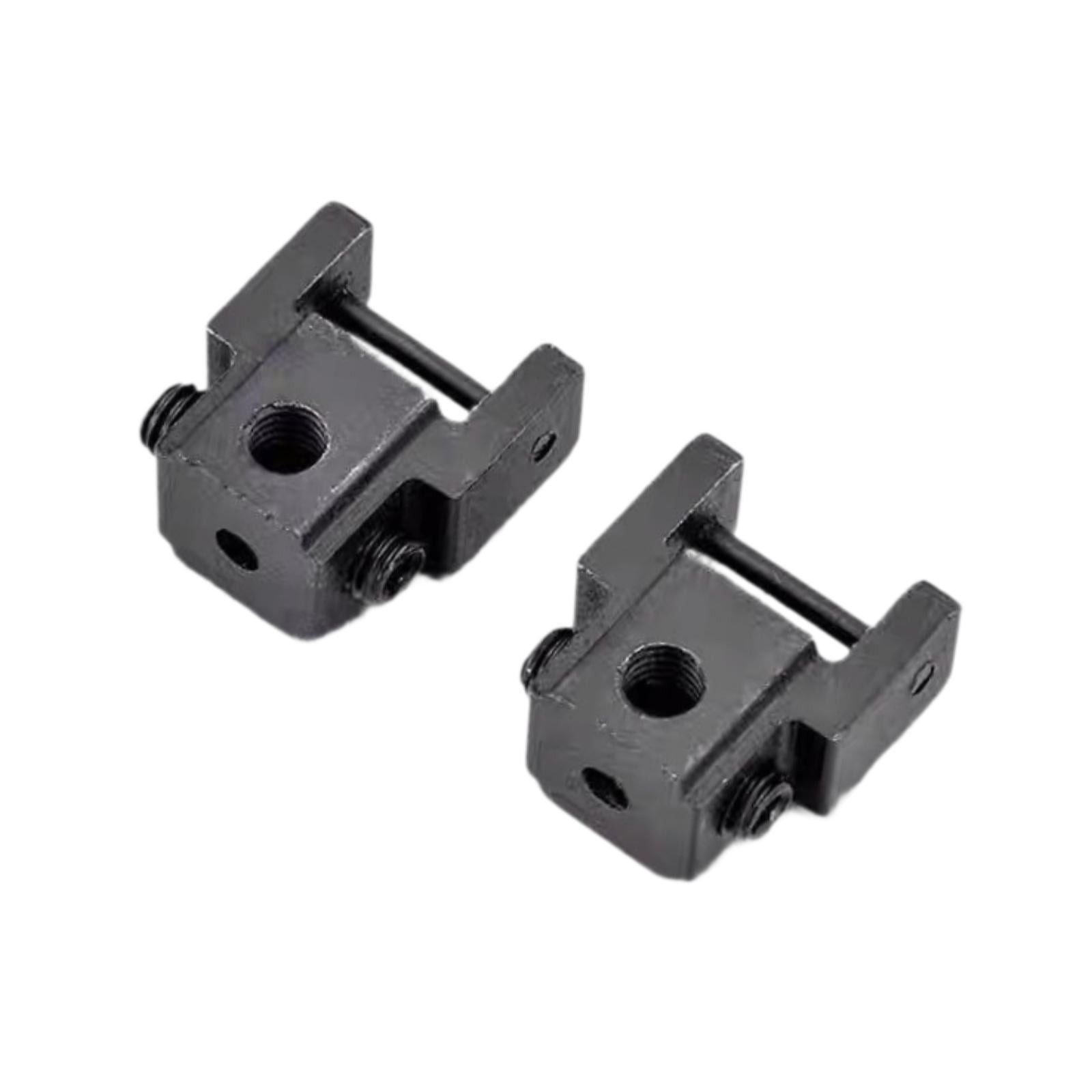 Ioensy - Abrazadera De Hoja De Sierra De Calar, Repuesto De Soporte, Abrazadera De Sierra De Alambre De Metal Resistente, 2 Uds.