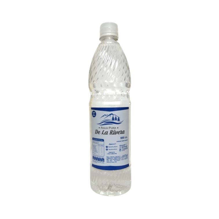 Agua Pura De La Rivera - Agua Purificada De La Rivera 900 Cc