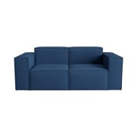 Diseños Valestrini - Sofa Aura Tres Cuerpos Lino Azul