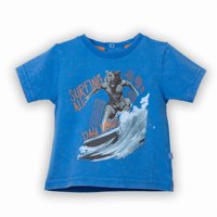 Polera Bebe Niño Azul Pillin