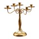 thumbnail image 1 of Candelabro De Varios Brazos Para El Hogar, La Cocina, El Comedor, El Candelabro Dorado Con 5 Brazos, 1 of 5