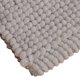 thumbnail image 3 of Piso Baño Pompom Spa Gris 37x18cm Algodón, 3 of 3