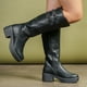 thumbnail image 2 of Bota Mujer Negro Edesia, 2 of 6