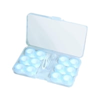 Magideal - Estuche Para Lentes De Contacto Ocular Portátil Con Accesorios, Pequeño Y Fácil De Llevar, Resistente Al Agua, Duradero Para Mujeres, Práctico Y Resis Azul