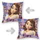 thumbnail image 2 of Princesa Sofía Fundas de almohada de terciopelo con tema, regalos de funda de almohada, decoración para el hogar, cojín de lanzar, regalo de cumpleaños para fans y parejas.50*50cm., 2 of 6