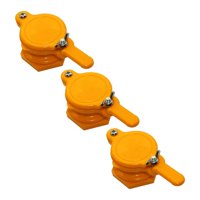 Magideal - 3 Válvulas De Compuerta Para Miel, Aparatos Para Apicultor, Válvulas Resistentes Y Fáciles De Usar Para Máquina Extractora De Miel Para Jardín, Piezas Amarillo