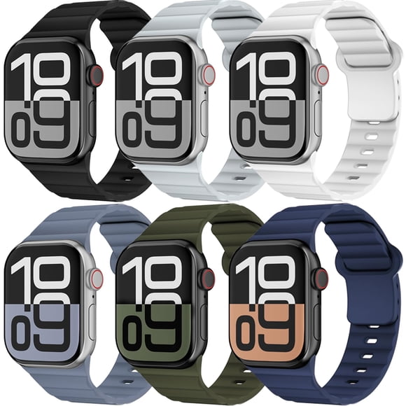 Correa Wowstrap de silicona para Apple Watch 40/41/42/44/45/46/49 mm