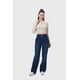 thumbnail image 4 of Jeans Mujer Línea Media Calce Recto Azul, 4 of 4