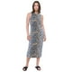 thumbnail image 1 of Vestido Mujer Largo Rib Animal Print Café Corona, 1 of 5