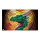 thumbnail image 1 of Playmat Topdeck Colección Vitrales - Dragón Verde, 1 of 3