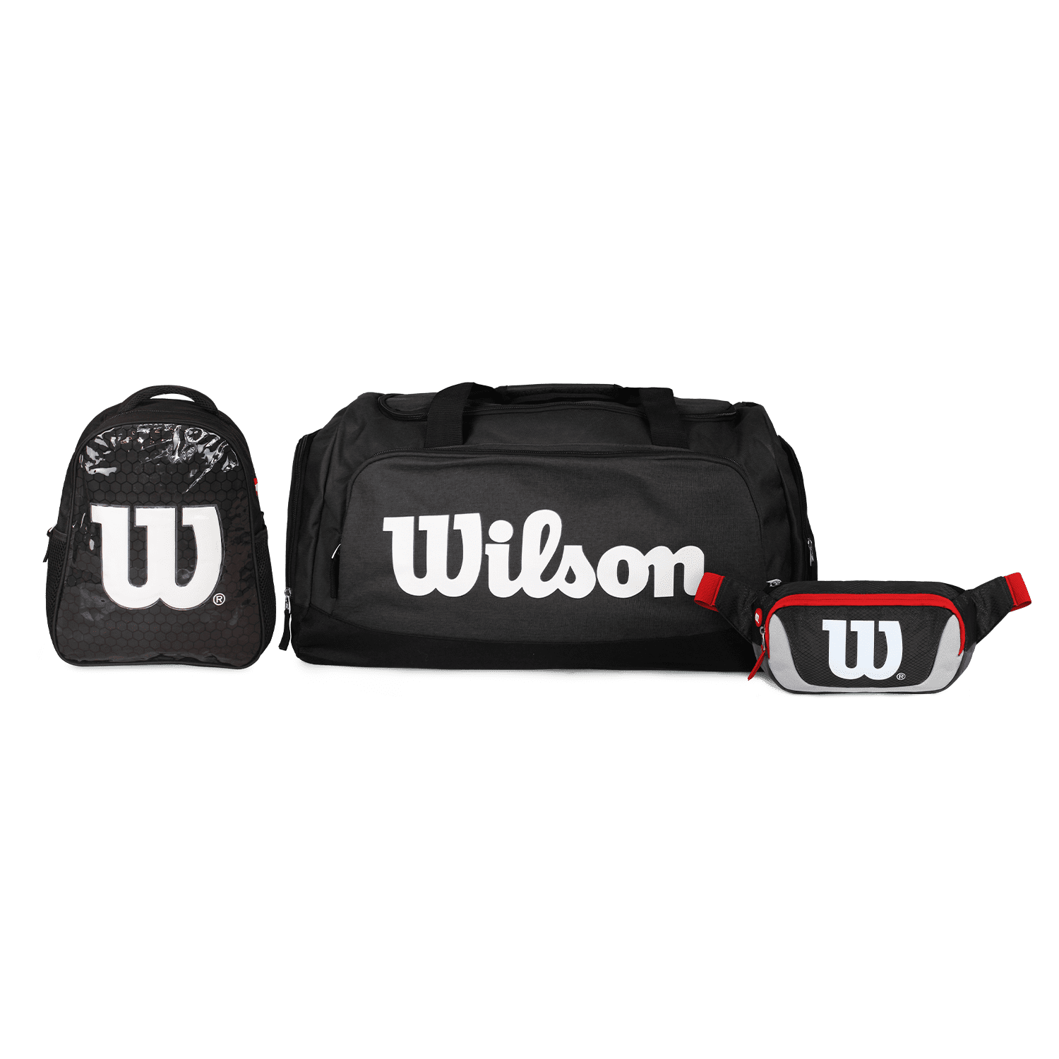 Pack Wilson Bolso Luton + Banano Delta + Mochila Sweet Negra