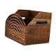 thumbnail image 1 of Caja de madera multiusos para discos de vinilo, estuche para álbumes, soporte para discos, cubo de almacenamiento de álbumes de madera para CD y docum, 1 of 5