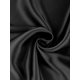 thumbnail image 5 of INSPIRE CHIC Vestido de Noche de Satén sin Mangas para Mujer de Regreso a Clases con Espalda de Corredor, Vestido de Dormir con Tirantes Ajustables, Cuello en U, Mini Ropa de Casa XS Negro, 5 of 6